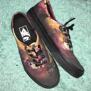 Floral vans